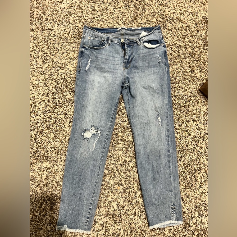 The perfect crop jeans